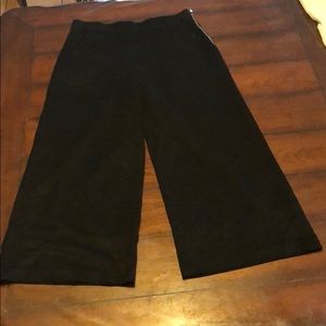 Zara high rise pants w/pockets
